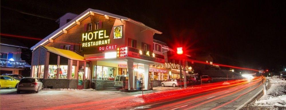 Hotel Restaurant Du Cret 부르세인트피에르 외부 사진